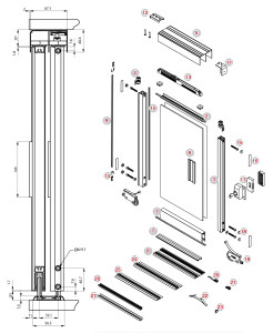 frameless-aluminium