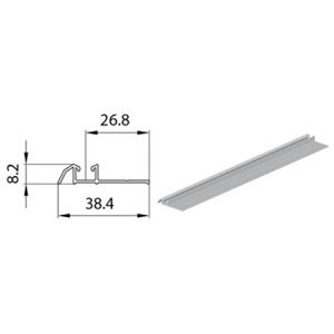 Recessed Single Bottom Track - image #1