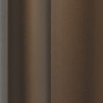 Olive Brown anodised aluminium sliding wardrobe door frame & track image